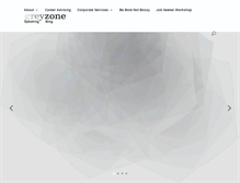 Tablet Screenshot of greyzonementoring.com